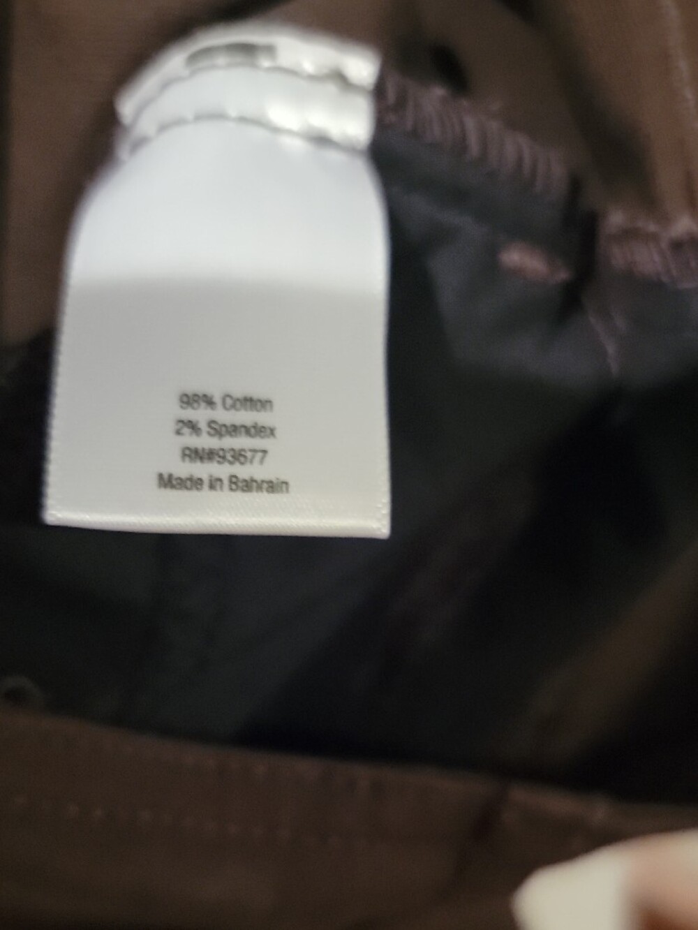 St. John's Bay Brown Casual Shorts 14 - Picture 5 of 5